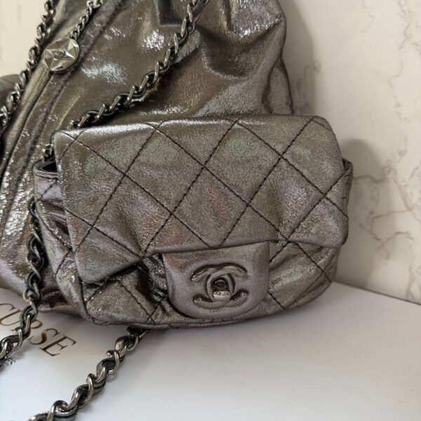 Chanel backpack CC turnlock preloved