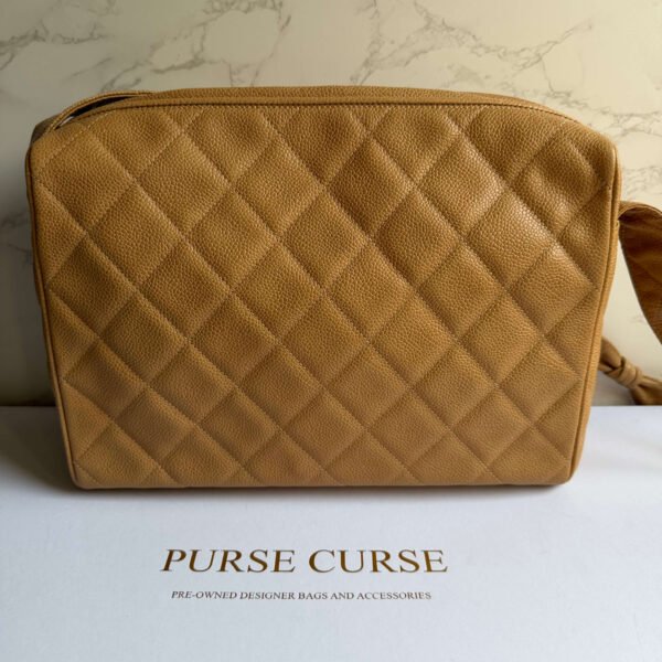 Chanel caviar camera bag beige vintage tas Chanel caviar camera bag beige vintage tas