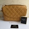 Chanel caviar leren vintage camera bag Chanel caviar leren vintage camera bag