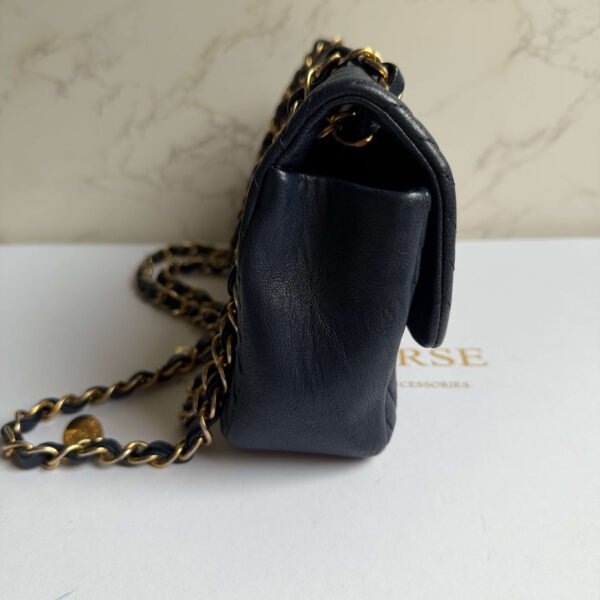 Chanel chevron leather crossbody bag Chanel