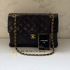Chanel double sided flap bag achterkant zwart Chanel Chanel double sided flap bag achterkant zwart Chanel