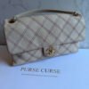 Chanel jumbo designer tas beige kalfsleer