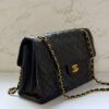 Chanel jumbo flap bag zwart vintage double sided Chanel jumbo flap bag zwart vintage double sided