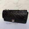 Chanel jumbo lucky symbols shoulderbag zwart leer