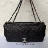 Chanel jumbo lucky symbols single flap silver hardware front