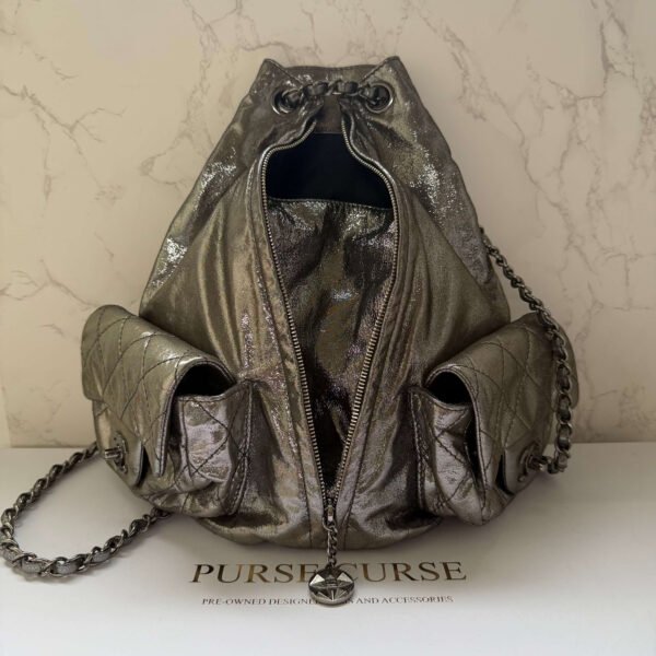 Chanel mini backpack luxe uitstraling