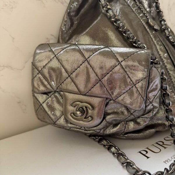 Chanel rugzak met CC trunlock zakken