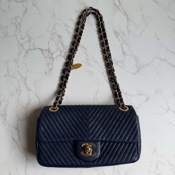 Chanel small Chanel designer bag chevron
