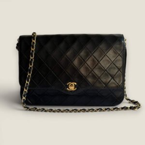 Chanel vintage matelasse single flap