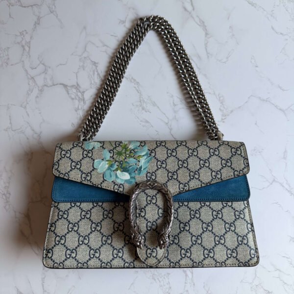 Gucci Dionysus blue floral bag