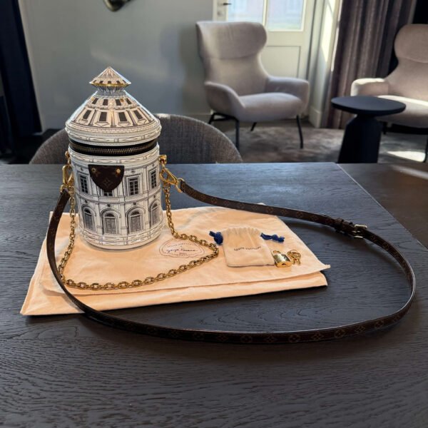 Louis Vuitton Cannes mini trunk Fornasetti