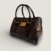 Louis Vuitton Damier Ebene Berkeley zijkant tweedehands designer tas