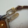 Louis Vuitton multicolor pochette accessoires zwart hardware goud detail