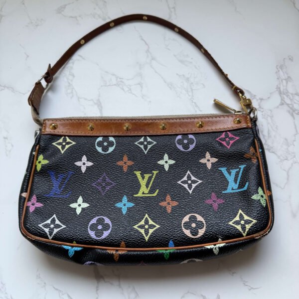 Louis Vuitton murakami multicolor pochette accessoires collector item