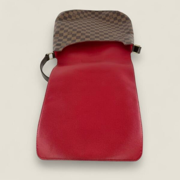 Louis Vuitton musette salsa damier ebene schouderriem Louis Vuitton musette salsa damier ebene schouderriem