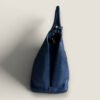 Prada saffiano cuir blue tote bag
