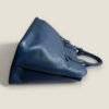 Prada saffiano cuir elegante blauwe tas