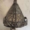 Pre-owned Chanel backback metallic silver