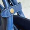 Stijlvolle Prada saffiano cuir blauwe tas