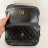 Vintage Chanel schoudertas zwart