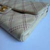 authentic Chanel jumbo flap bag beige