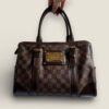 vintage Louis Vuitton Damier Ebene Berkeley plakkaatlogo voorkant
